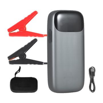VEVOR Zagon za avto 6000A vrh 12V prenosni litijev akumulator 26800 mAh polnilna baterija