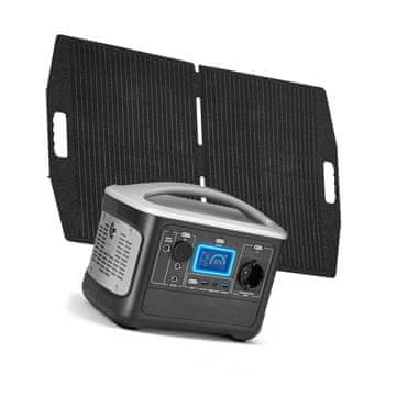VEVOR Prenosna elektrarna M6 275x175x230 mm 493Wh 7 izhodnih priključkov