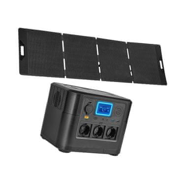 VEVOR Prenosna napajalna postaja M9 290x220x230 mm 9 izhodnih priključkov