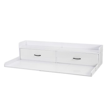 VEVOR Pult za pralni in sušilni stroj 137x69.9x30.5 cm, bela