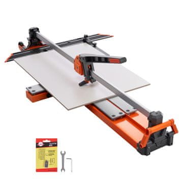 VEVOR Ročni rezalnik ploščic 1690x950x345 mm oranžen