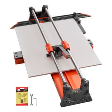 VEVOR Ročni rezalnik ploščic 1320x870x185 mm oranžen