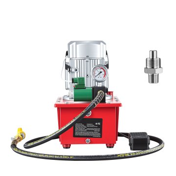 VEVOR Hidravlična črpalka, električno gnana, enojno delujoča, pogonska enota, 8 L, 750W, kovinska