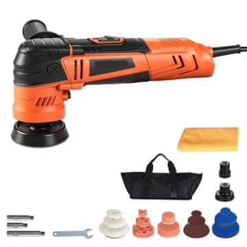 VEVOR Polirni stroj za avto 30x50x76 mm oranžen
