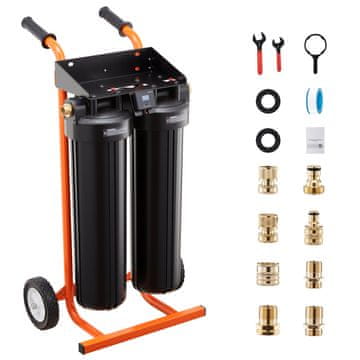 VEVOR Sistem za deionizirano vodo 465x380x840–940 mm Prenosno brezmadežno pranje avtomobilov