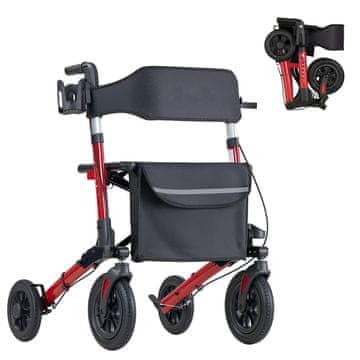 VEVOR Hodalec Rollator HFK-9202E 715x720x840 mm Nastavljiva ročica