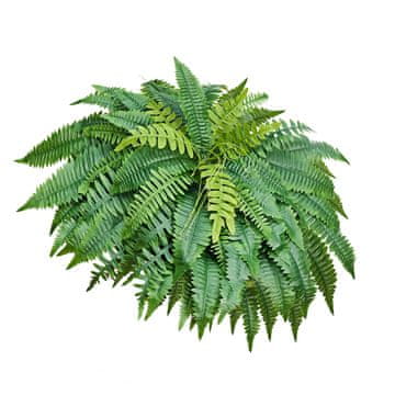 VEVOR Umetna praprot Boston Fern 1270x1270x600 mm zelena