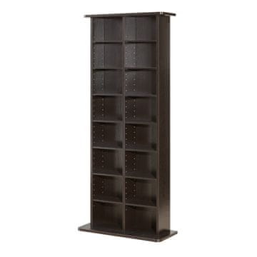 VEVOR Omara za shranjevanje medijev 559x222x1295 mm za shranjevanje