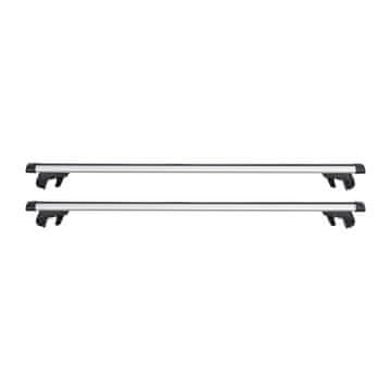 VEVOR Prečne palice za strešni prtljažnik 1280x87x92 mm, nosilnost 100 kg, črne barve