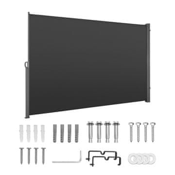 VEVOR Zložljiv stranski nadstrešek 180x300 cm siva