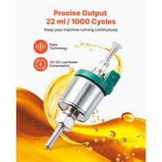 VEVOR Dieselski grelnik, črpalka za gorivo 22 ml doziranje, 125x34x36 mm, aluminij