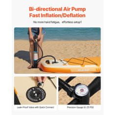 VEVOR Napihljiv SUP deska 3.23x84x15 cm s sedežem