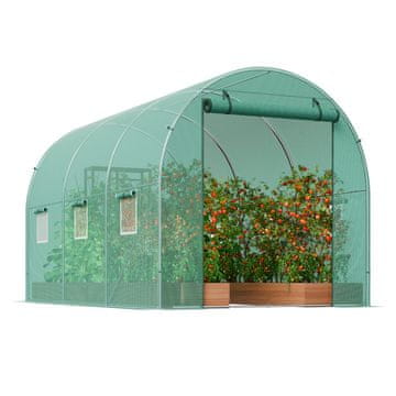 VEVOR Toplotna tunel 345x195x192 cm zelena