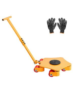 VEVOR Premikalna ročka za stroje 5T 59x45x12 cm 3991.6 kg težka izvedba