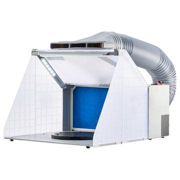VEVOR Airbrush razpršilna kabina HS-E420DCLK 55x27x32 cm Prenosna