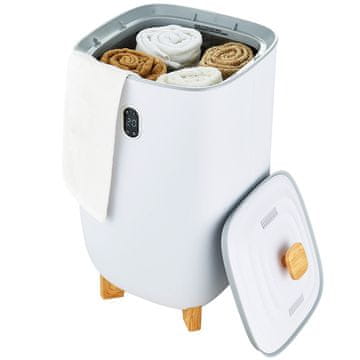 VEVOR Vedro za ogrevanje brisač 35 L 36.8x36.8x66.3 cm belo
