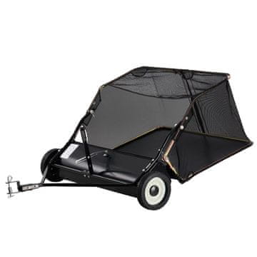 VEVOR Vlečni pometalnik za trato 176x127x61 cm z nastavljivo višino pometanja