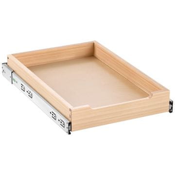 VEVOR Organizator omare izvlečni predal 35.6x53.3x7.6 cm mehko zapiranje leseni
