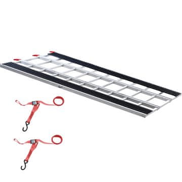 VEVOR Nakladalna rampa UT-6806 2160x1375x39 mm aluminij