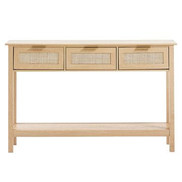 VEVOR Konzolna miza 130.5x30x81.5 cm les