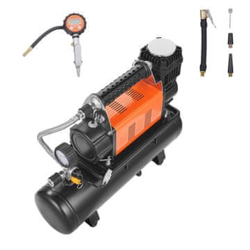 VEVOR Zračni kompresor 6L rezervoar 483x150x390 mm prenosni 12V