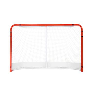 VEVOR Hokejska vrata 1830x640x1220 mm bela jeklena