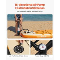 VEVOR Napihljiv SUP deska 305x84x15 cm s sedežem