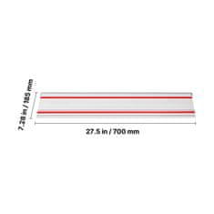 VEVOR Vodilo za tračno žago 1397 mm, rezalni razpon 2 x 698.5 mm, komplet