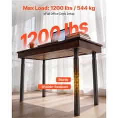 VEVOR Noge za mizo nastavljive 710-1100 mm črne