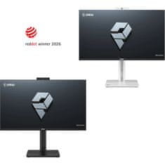 MSI Računalnik All-in-One PRO MAX 27TP Z 8MG-002XEU Ryzen 7 / 16 GB / 512 GB SSD / 27" FHD / Touchscreen / IPS / 120Hz / 5MP Webcam / Windows 11 Pro (črn)