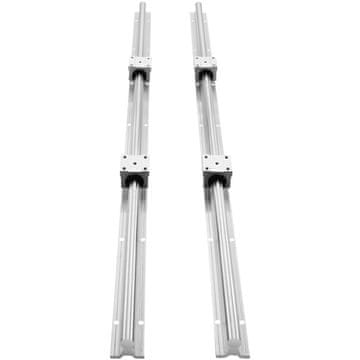 VEVOR Komplet linearnih vodil SBR20 1000x9x3.63 cm