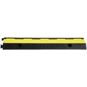 VEVOR Zaščita kabla rampa CP-R02-5 98x24x4.5 cm črna