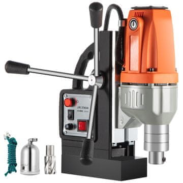 VEVOR Magnetna vrtalna preša BRM-35 160x80 mm 35 mm 980W kovina 680 vrt/min