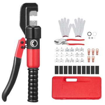 VEVOR Hidravlični stiskalnik YQ-70A+LK-60A 9 matric AWG12-2/0 3.48 kg