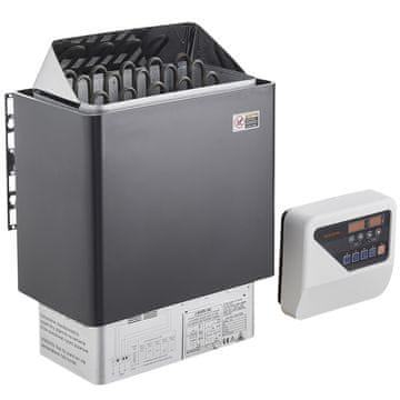 VEVOR Grelnik savne 409x278x570 mm 8 kW Digitalni regulator Notranja Zunanja uporaba