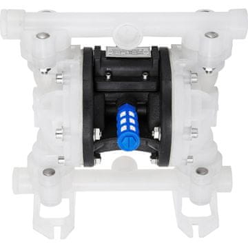 VEVOR Dvojna membranska črpalka na zrak QBY4-15 1.3x1.3 cm bela