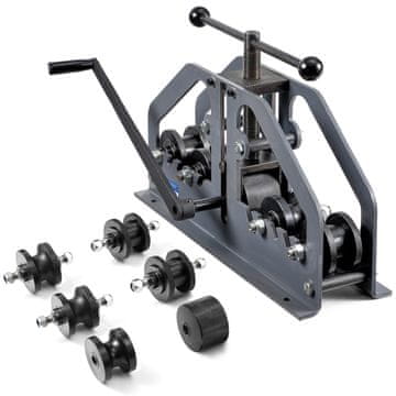 VEVOR Ročni upogibnik cevi Tube Roller Bender TR60A 75x32x35.5 cm