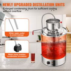 VEVOR Destilator vode za eterična olja 49.2L 42.4x42.4x84 cm