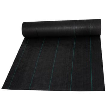VEVOR Tkanina proti plevelu 0.9x91.4 m črna