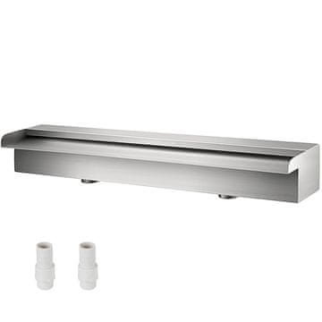 VEVOR Vodometni bazenski vodnjak 150x11.5x8 cm srebrn
