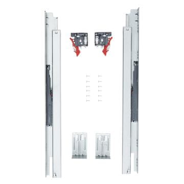 VEVOR Vodilice za predale 533.4 mm spodnja stran montaža 547x61x54 mm jeklo