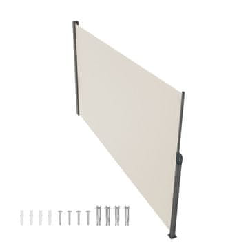 VEVOR Zložljiv stranski nadstrešek 180x350 cm bež