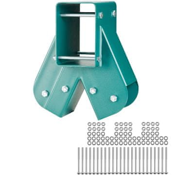 VEVOR Nosilci za gugalnico QQZJ-95-3 160x235x280 mm Zelena