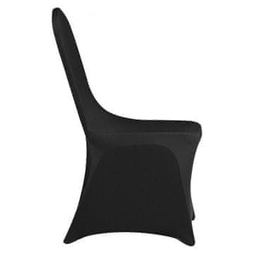 VEVOR Prevleke za stole, raztegljiv spandeks, zložljive, 560x450x935 mm, črne barve