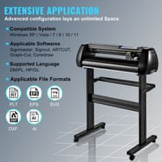 VEVOR Stroj za rezanje vinilov SK-870L 110x52x106 cm Bluetooth