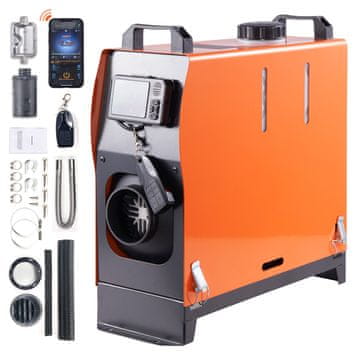VEVOR Dieselski grelnik zraka vse-v-enem 12V 8KW 38x15x41 cm