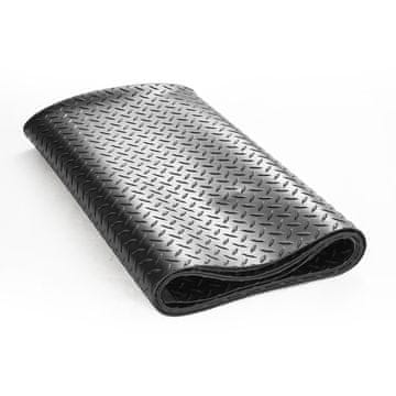 VEVOR Gumijasta talna obloga zvitek Diamond Plate 3 mm x 121.9x182.9 cm črna