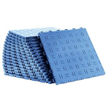 VEVOR Talne garaažipõranda plaat 305x305x13.4 mm sinine