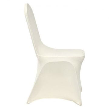 VEVOR Prevleke za stole, raztegljiv spandeks, zložljive, 560x450x935 mm, bež