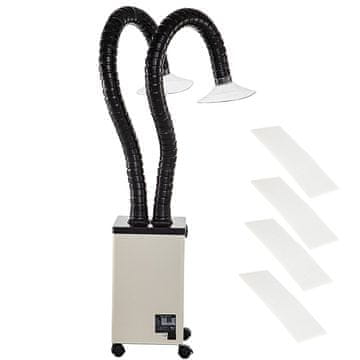 VEVOR Izvlečni ventilator FL250 28x28x43 cm, 3-stopenjski filtri, 3 hitrosti, s cevjo